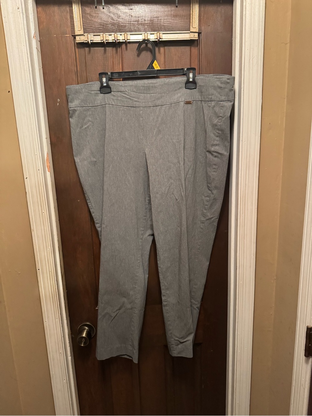 Women’s Size 22WP Gray Stretch Pull-On Pants